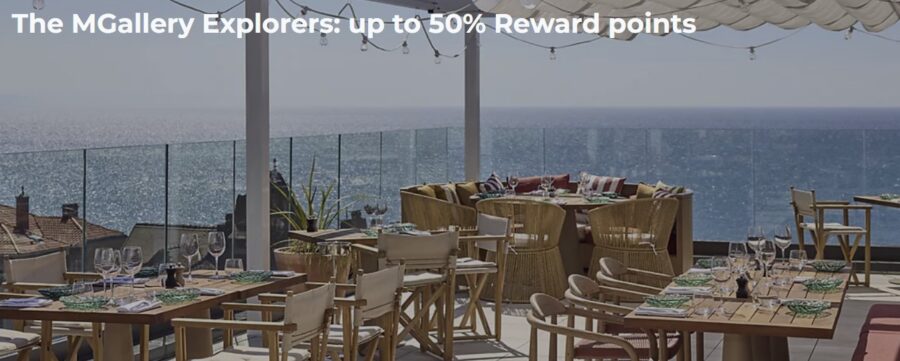 Accor 50 Rewards at MGallery Hotels 2026 Promotion