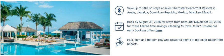 Iberostar 50 Discount in the Americas 2026 Promotion