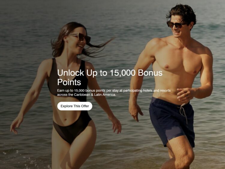 Marriott 15,000 Points in Latin America 2026 Promotion