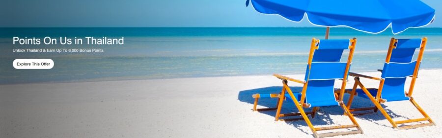 Marriott 5,000 Points in Thailand 2026 Promotion