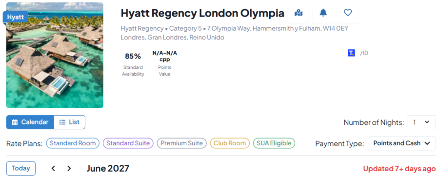 MaxMyPoint refresh hotel results