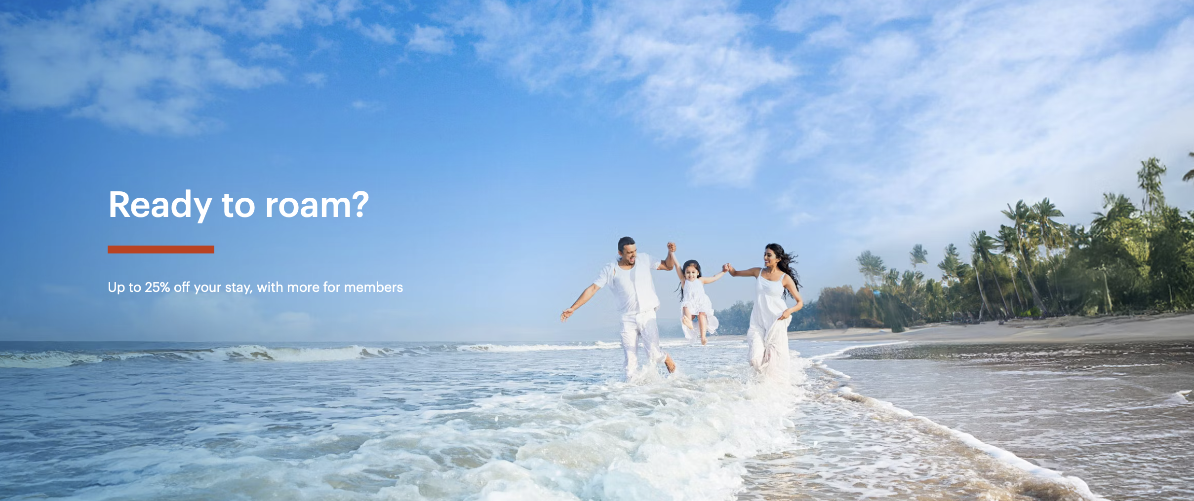 IHG Ready to roam sale promo