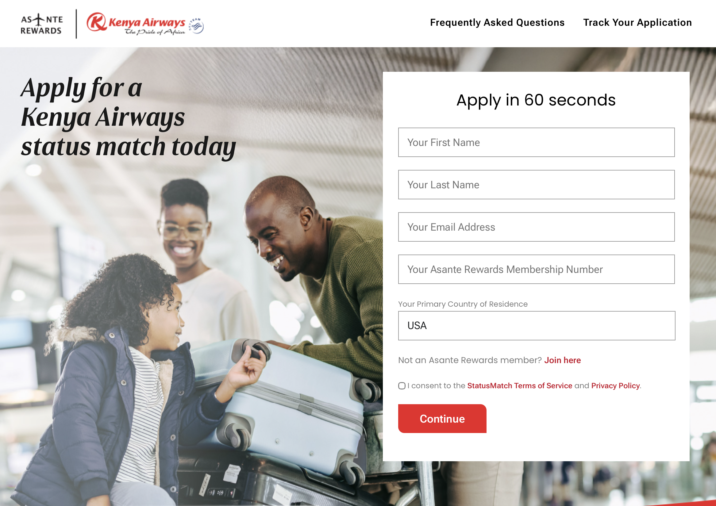 Kenya Airways status match home page