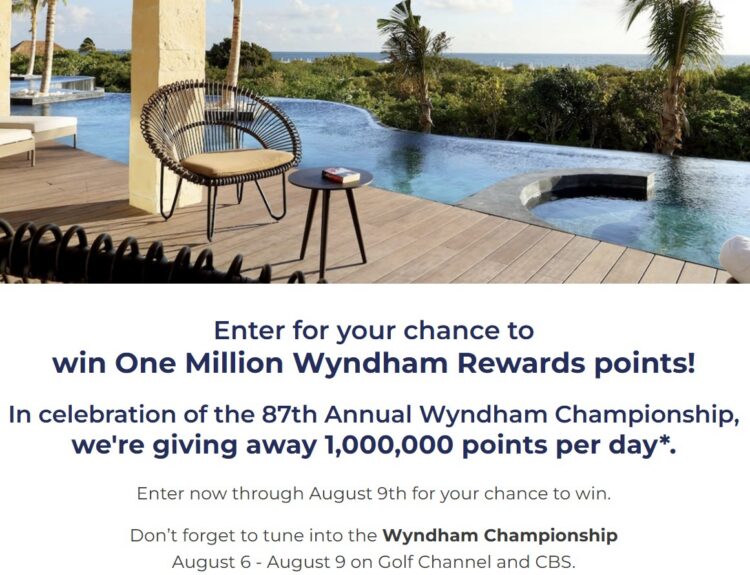 Wyndham Championship Sweepstakes 2026