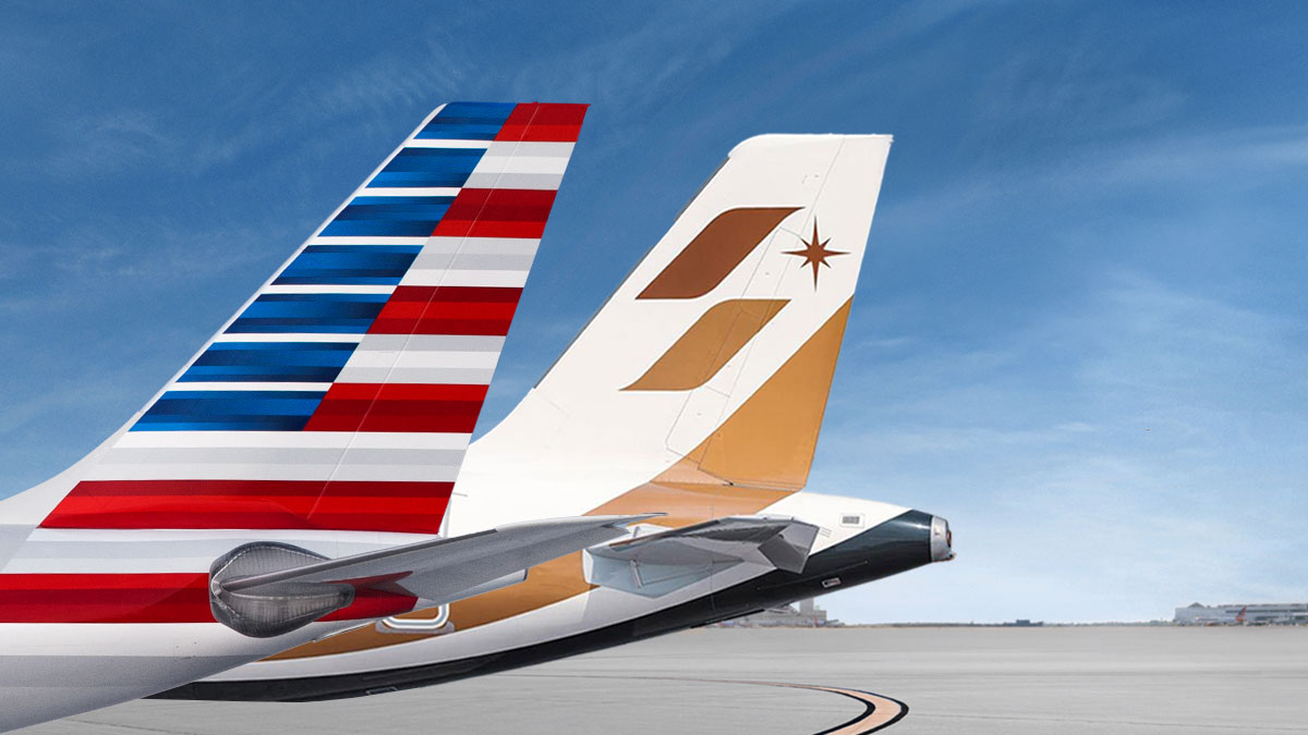 American and Starlux tails