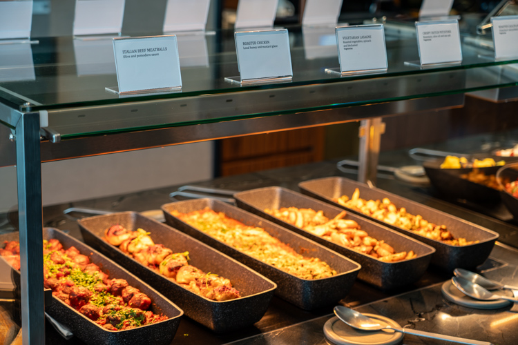 Amex Centurion Lounge Schiphol Buffet