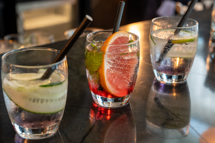 Amex Centurion Lounge Schiphol Mocktails