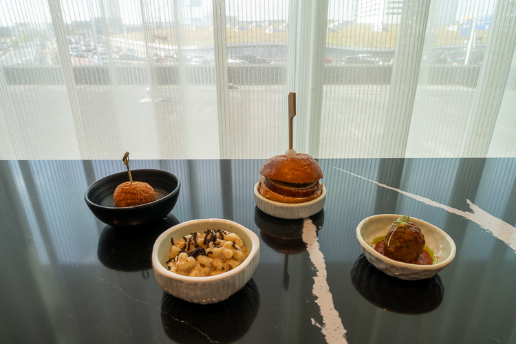 Amex Centurion Lounge Schiphol Food and Views