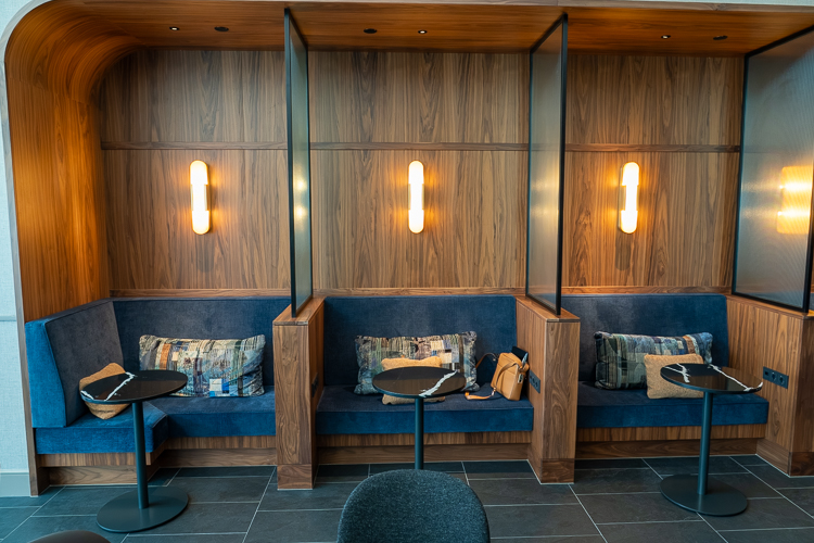 Amex Centurion Lounge Schiphol Two-Person Workstations
