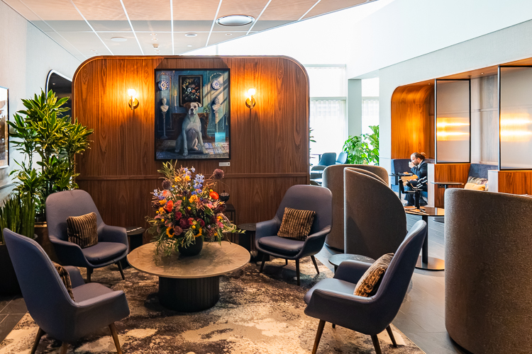 Amex Centurion Lounge Schiphol Comfortable Chairs