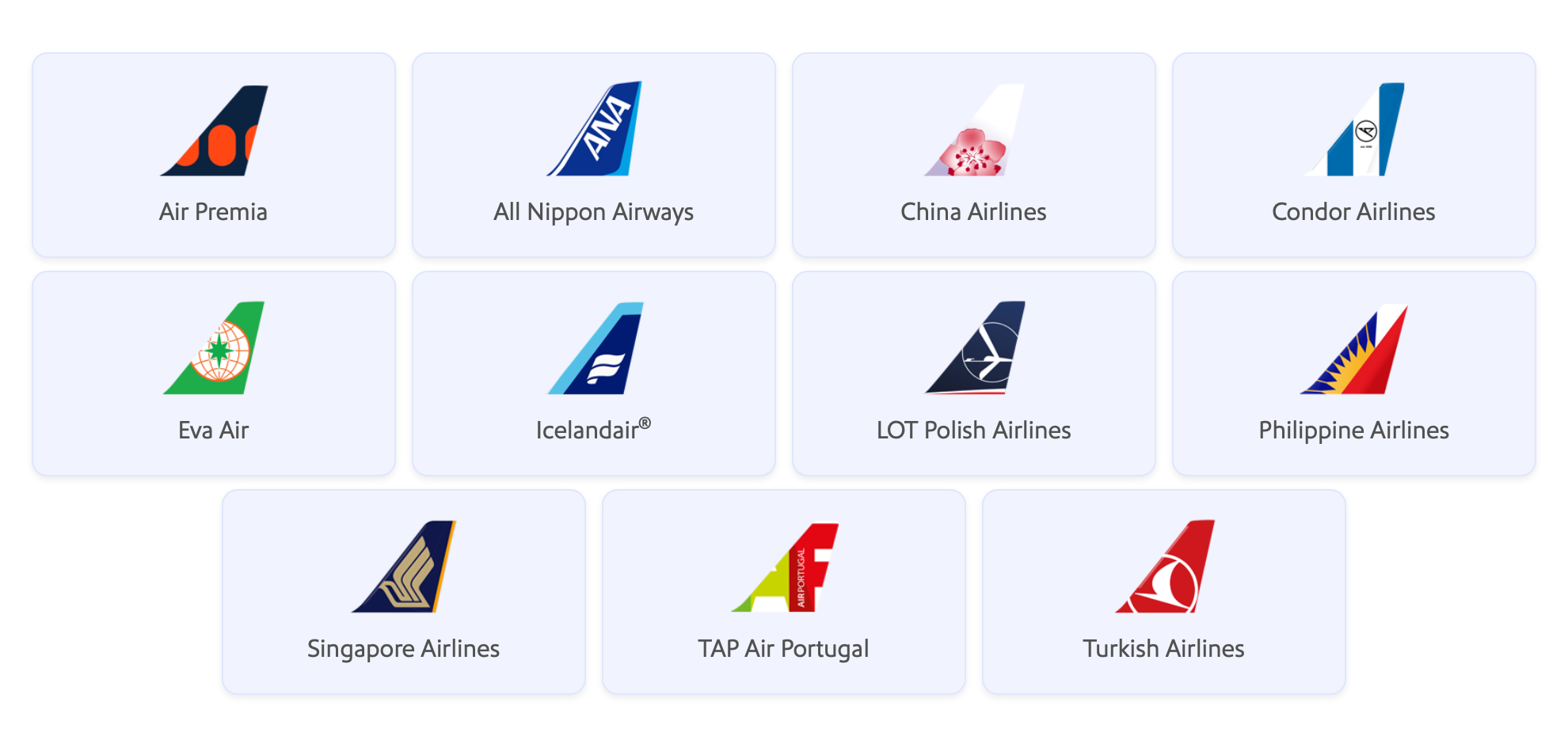 All of Southwest's partners