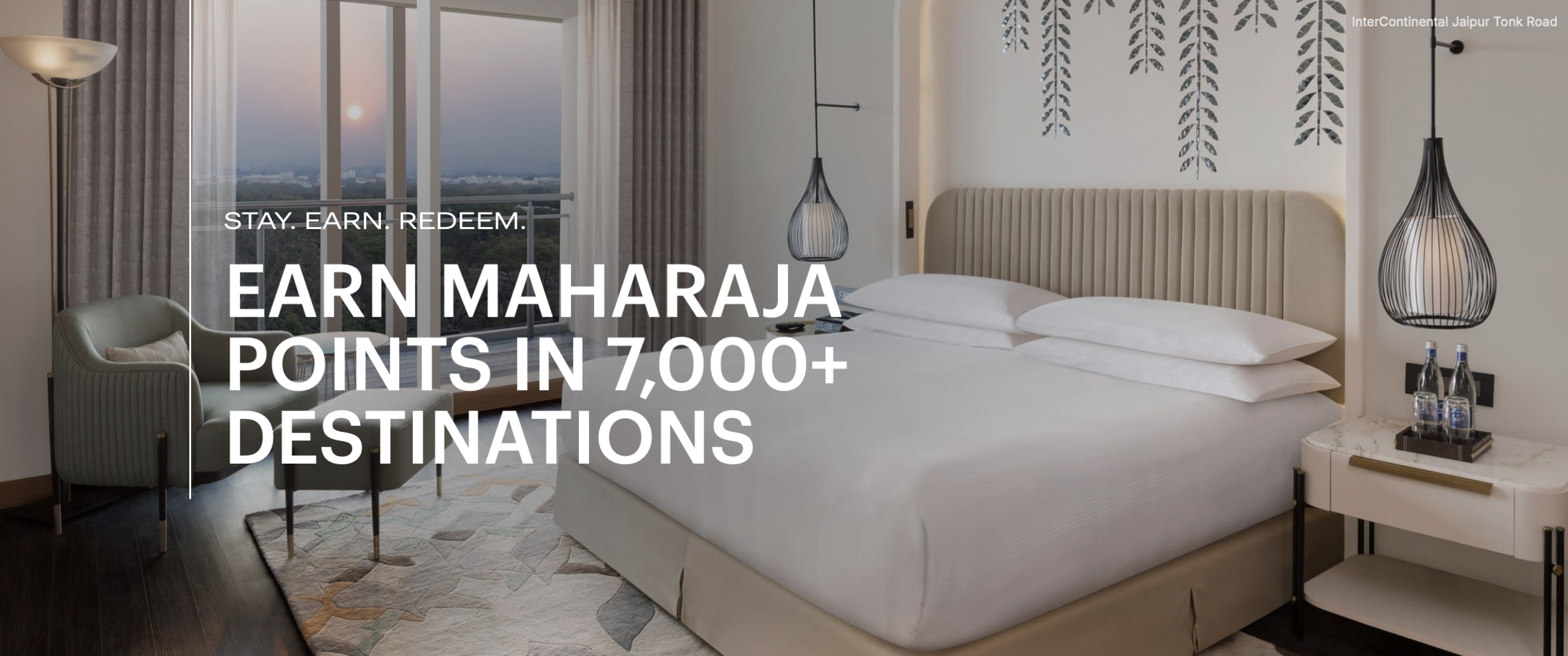 IHG partnership with Air India promo banner