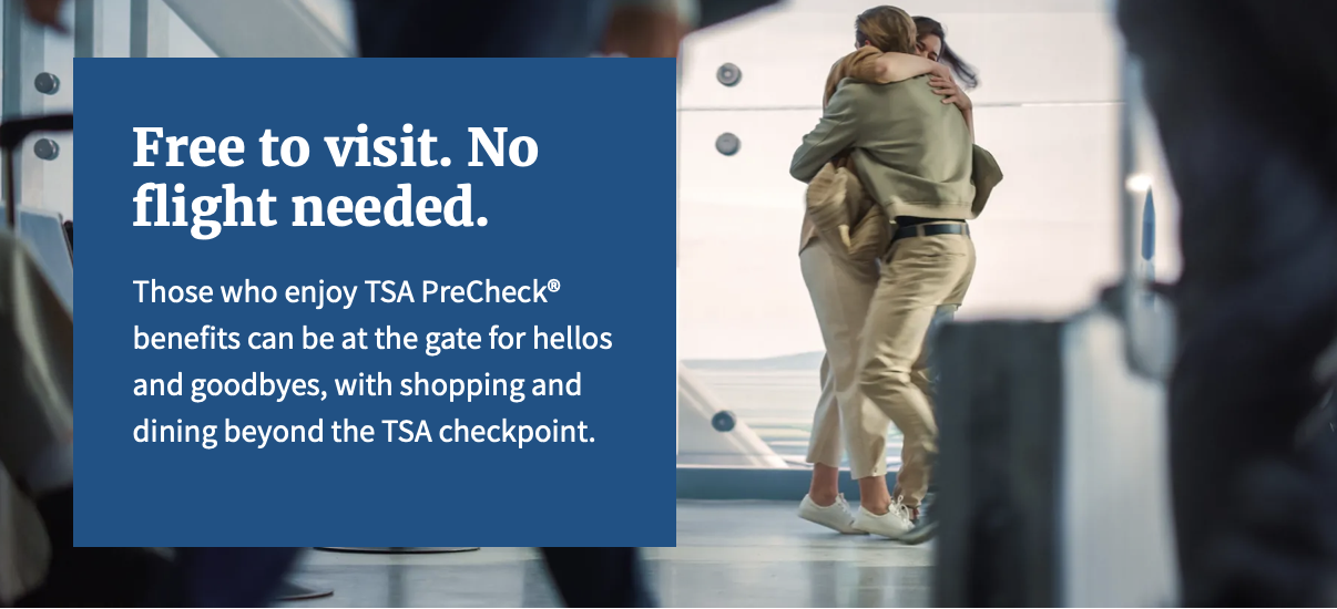 Gateside by TSA PreCheck promo banner